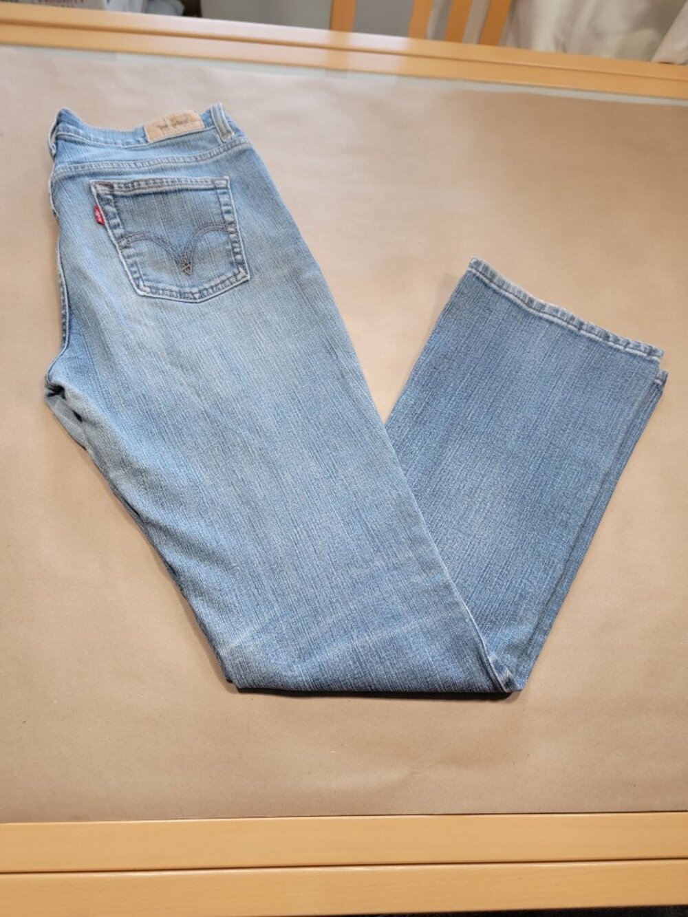 Levi's Size 4 Bootcut 515 Denim Blue Jeans - Picture 5 of 15